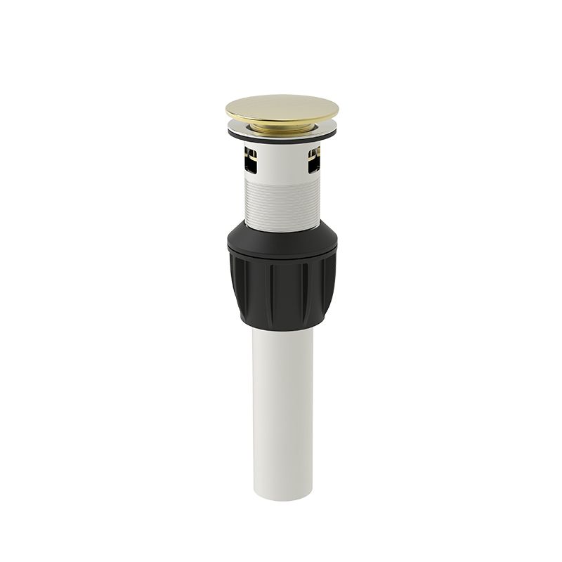 Huntington Brass PVD Satin Brass Push Style Pop-Up Drain Without Over-flow (P0112416)