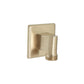 Huntington Brass PVD Satin Brass Square Water Supply Elbow Shower Accessory (P1333116)