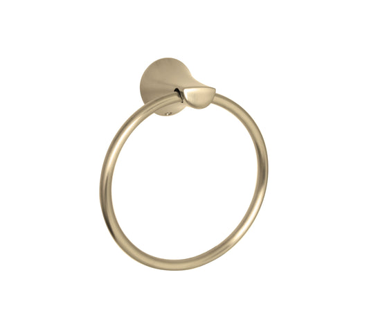 Huntington Brass PVD Satin Brass Towel Ring for Joy and Trend Series