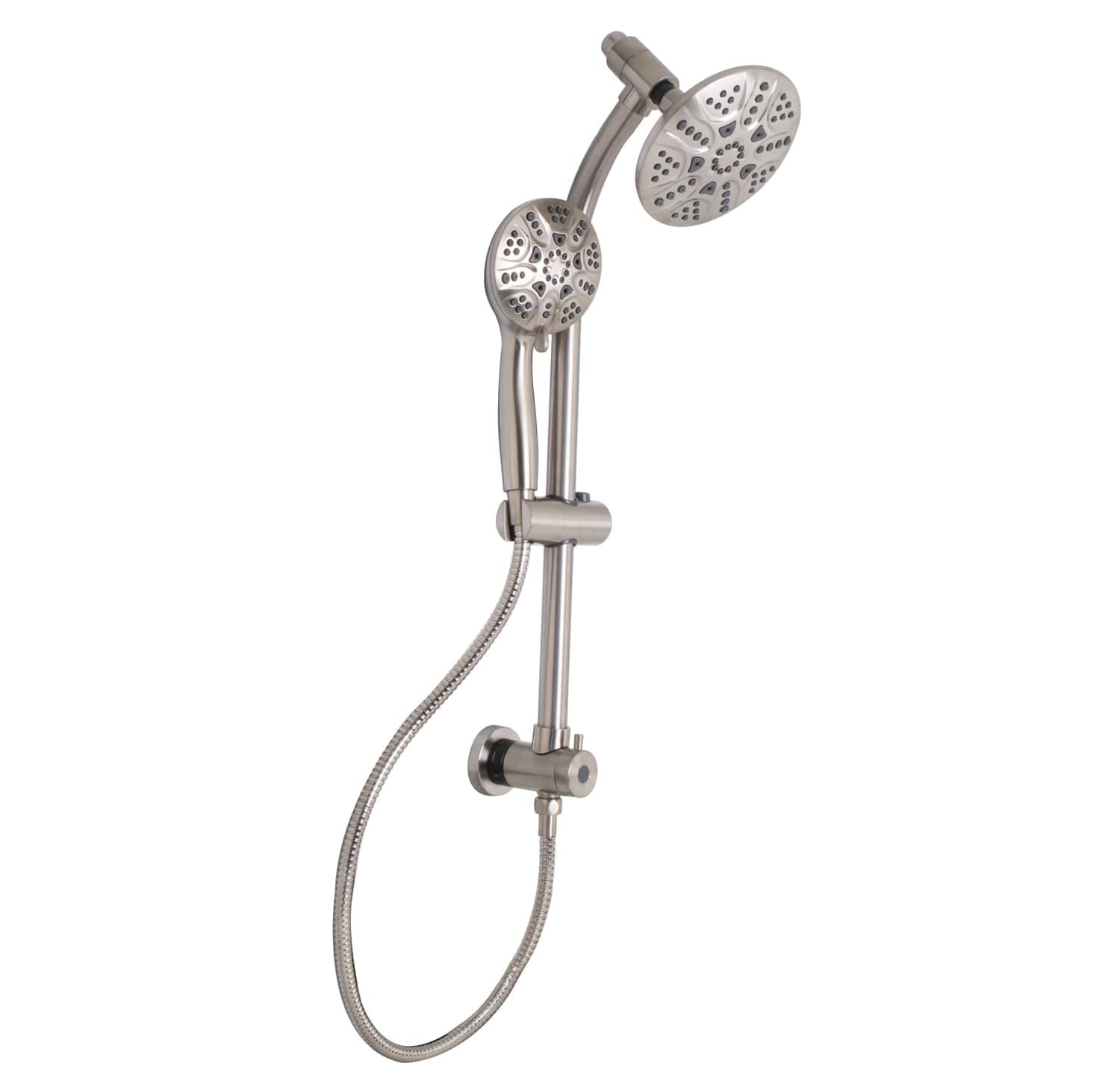 Huntington Brass PVD Satin Nickel Retrofit Shower Package