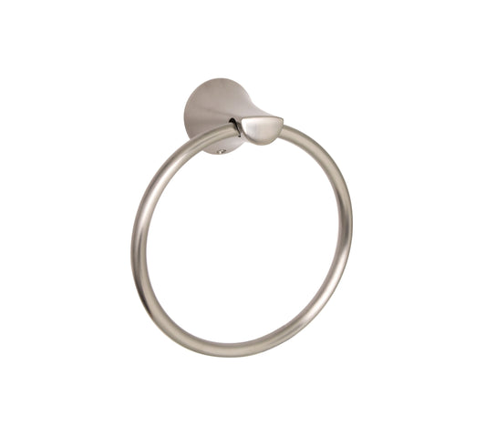 Huntington Brass PVD Satin Nickel Towel Ring for Joy and Trend Series