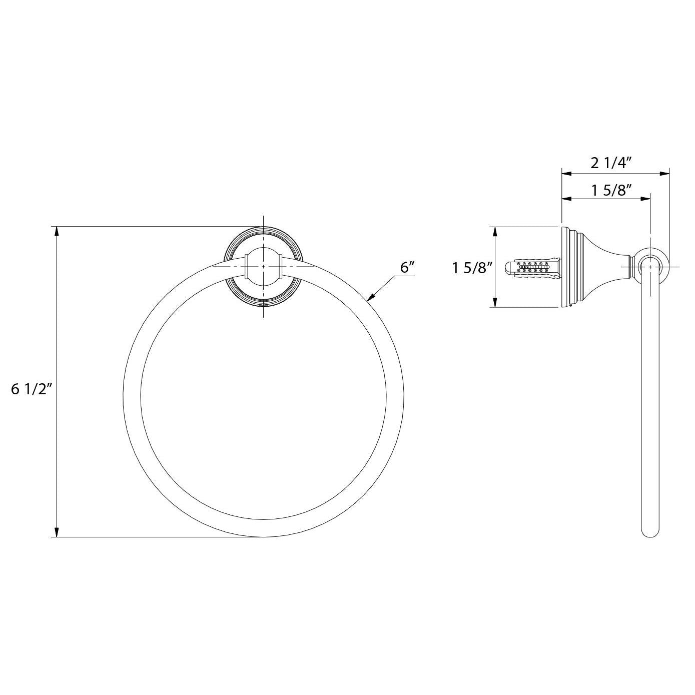 Huntington Brass Polished Chrome Bathroom Accessory Package for Woodbury and Isabelle Series
