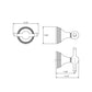 Huntington Brass Polished Chrome Bathroom Accessory Package for Woodbury and Isabelle Series