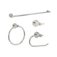 Huntington Brass Polished Chrome Bathroom Accessory Package for Woodbury and Isabelle Series