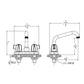 Huntington Brass Polished Chrome Reliaflo Laundry (W9510501-40)