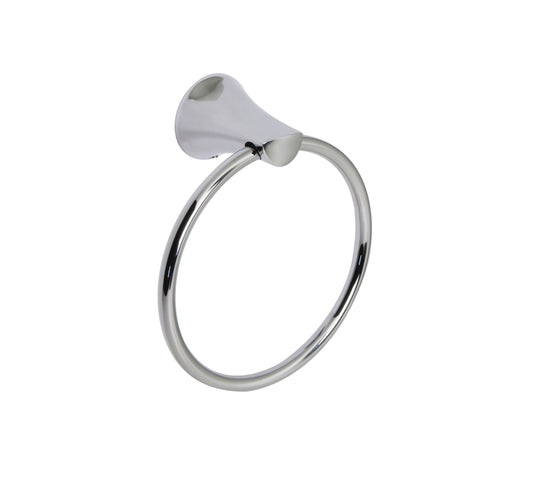Huntington Brass Polished Chrome Towel Ring for Joy and Trend Series
