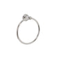 Huntington Brass Polished Chrome Towel Ring for Woodbury and Isabelle Series