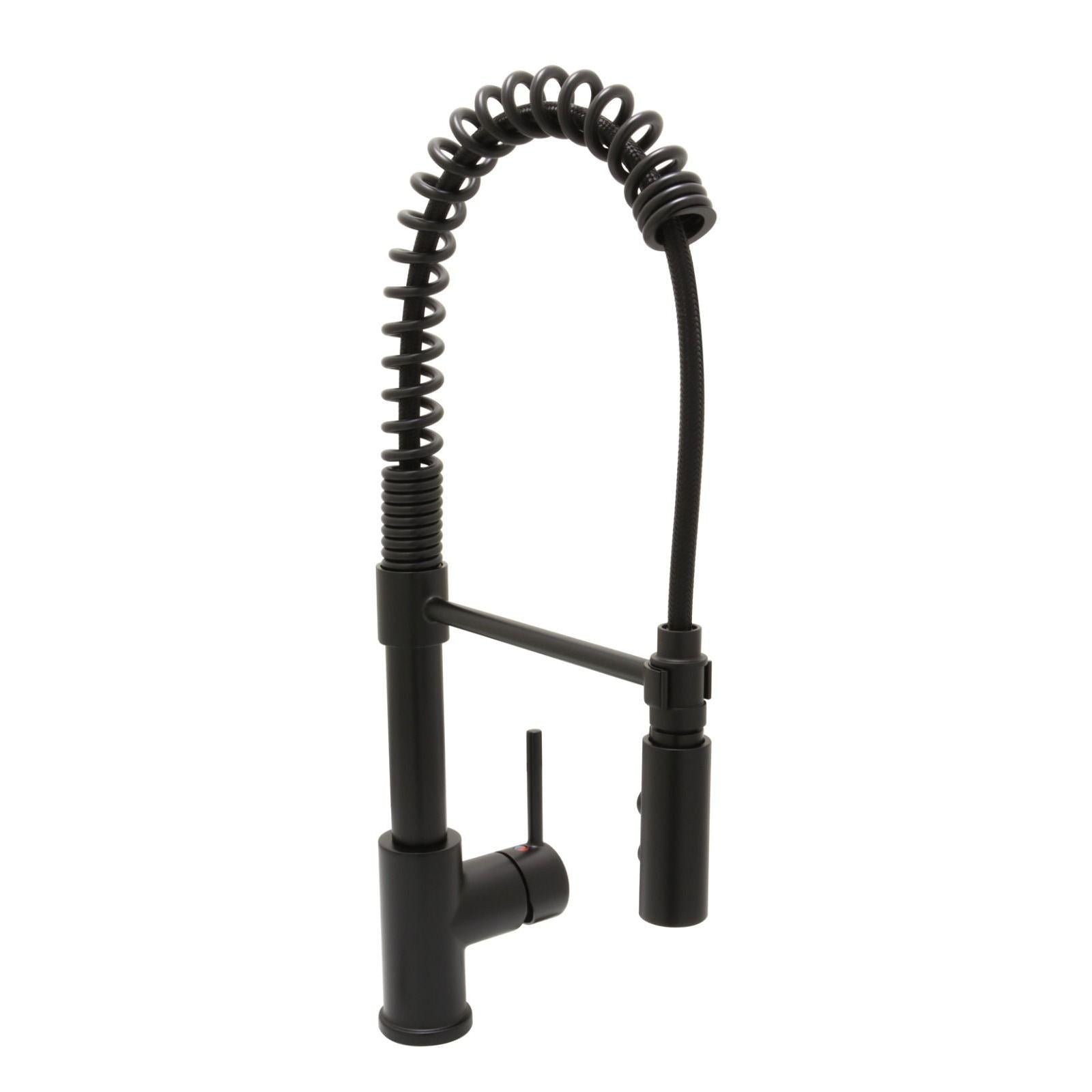 Huntington Brass Rexford II Matte Black Kitchen Faucet