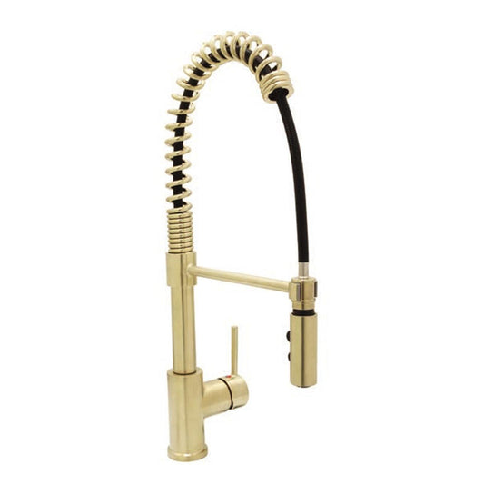 Huntington Brass Rexford II PVD Satin Brass Kitchen Faucet