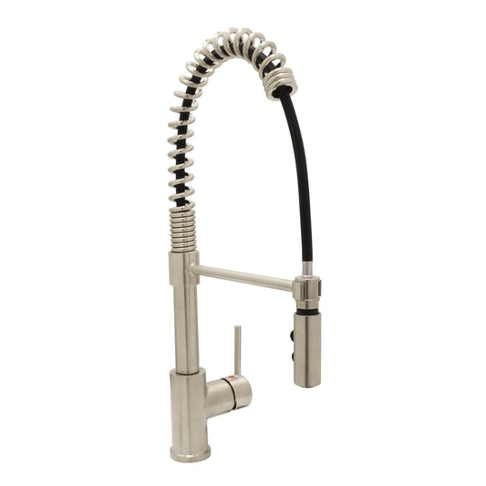 Huntington Brass Rexford II PVD Satin Nickel Kitchen Faucet
