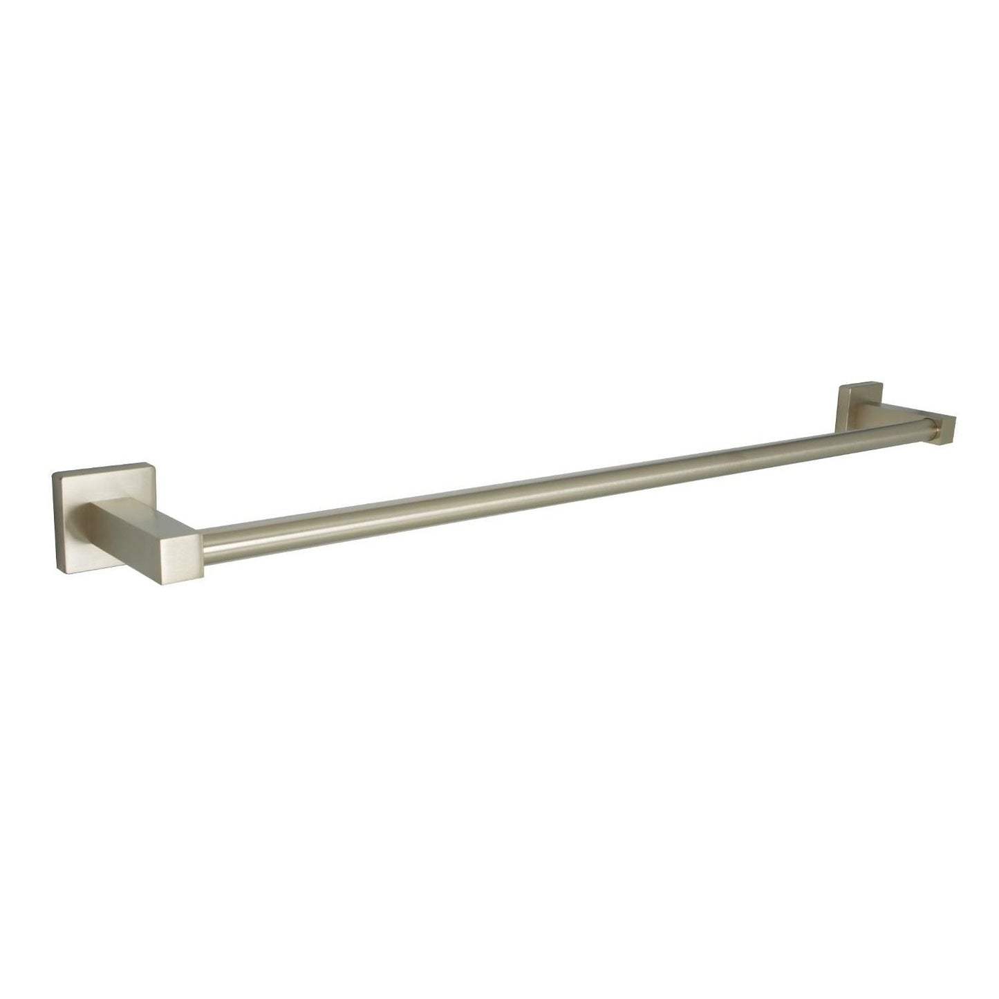 Huntington Brass Razo 24" Matte Black Square Style Towel Bar