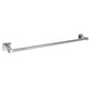 Huntington Brass Razo 24" Polished Chrome Square Style Towel Bar
