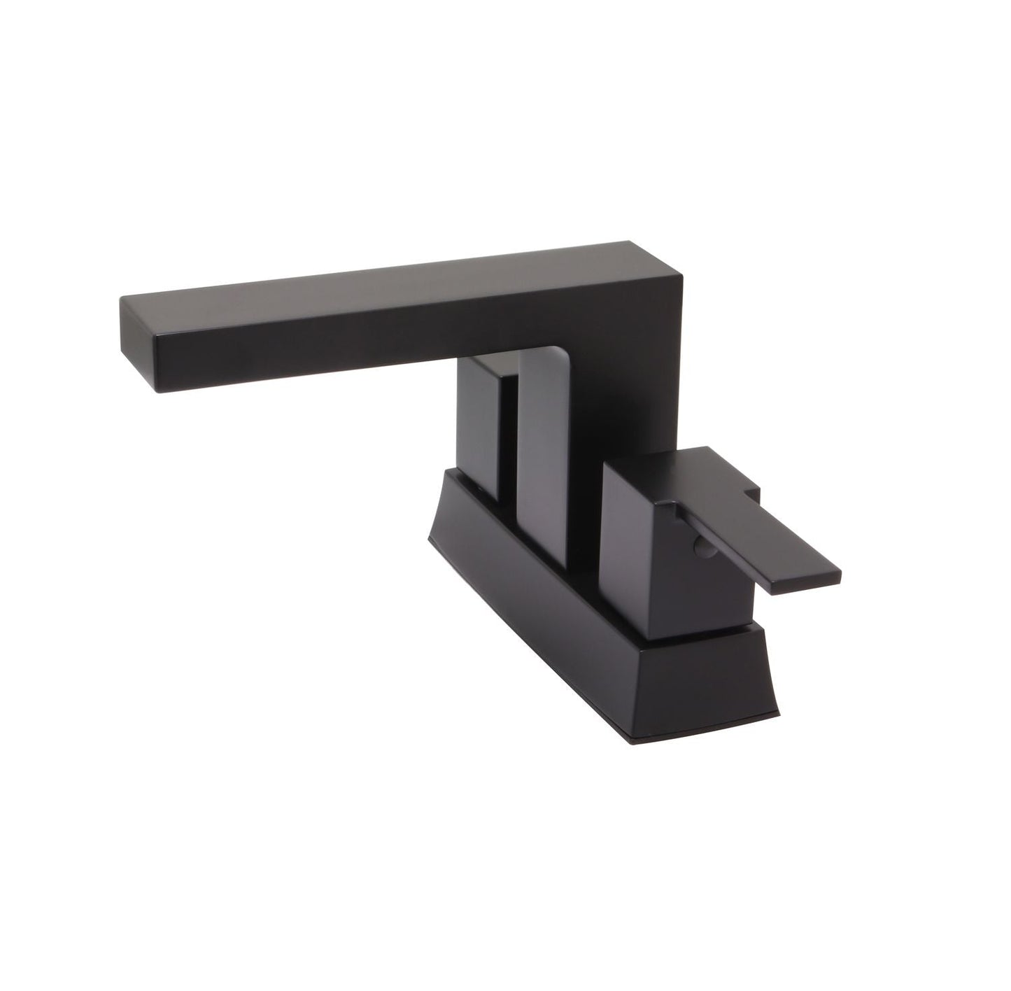 Huntington Brass Razo Matte Black Center Set Lavatory Faucet