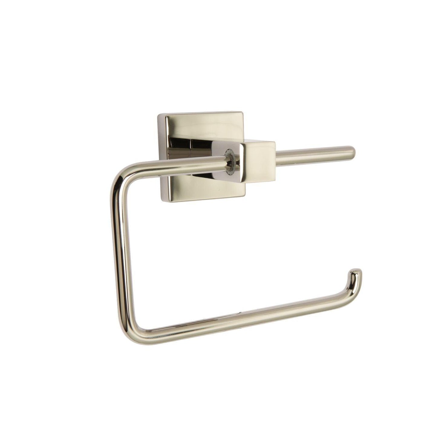 Huntington Brass Razo PVD Polished Nickel Square Style Toilet Paper Holder