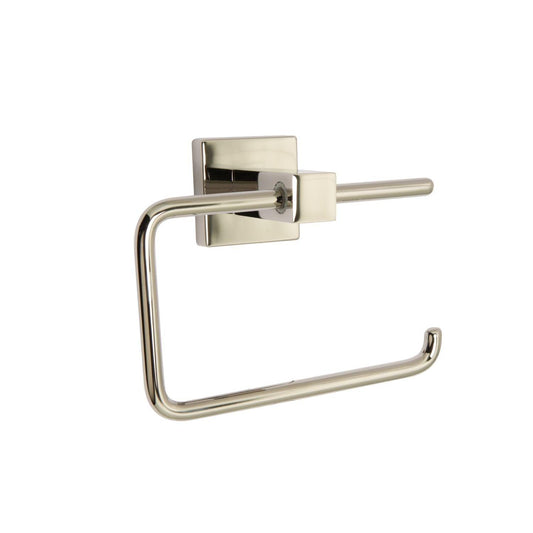 Huntington Brass Razo PVD Polished Nickel Square Style Toilet Paper Holder