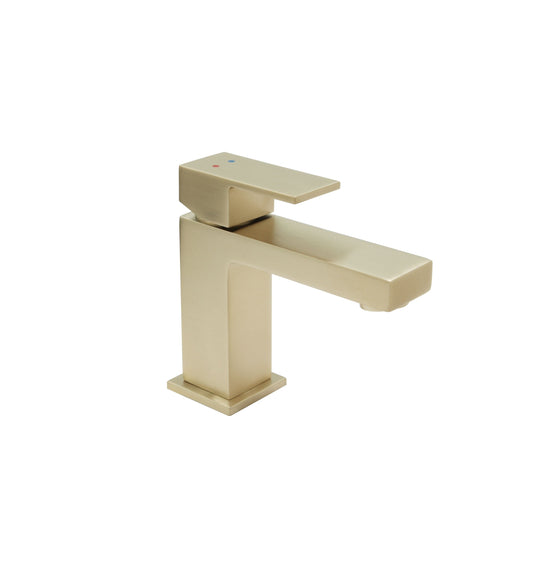 Huntington Brass Razo PVD Satin Brass Single Control Lavatory Faucet