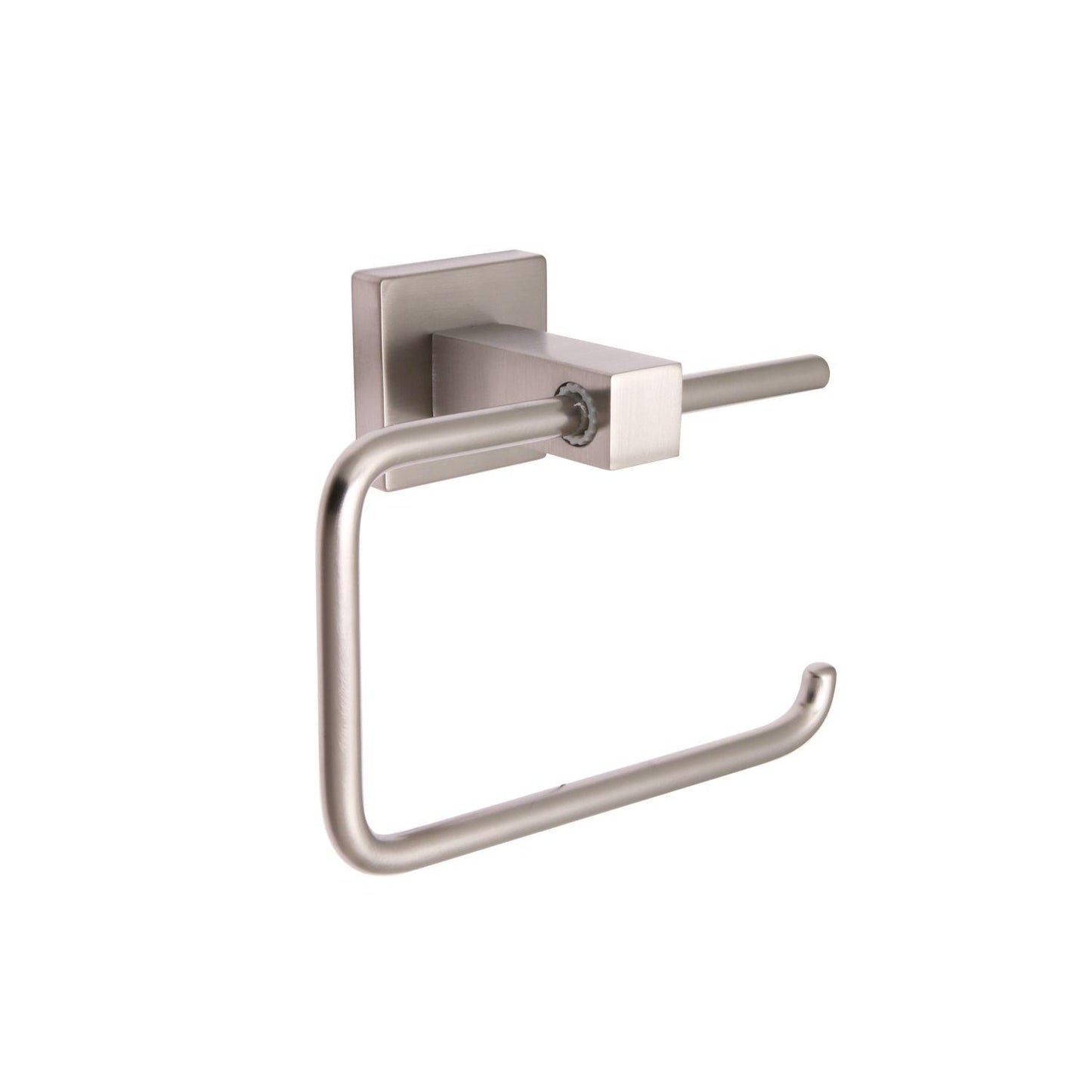 Huntington Brass Razo PVD Satin Nickel Square Style Toilet Paper Holder