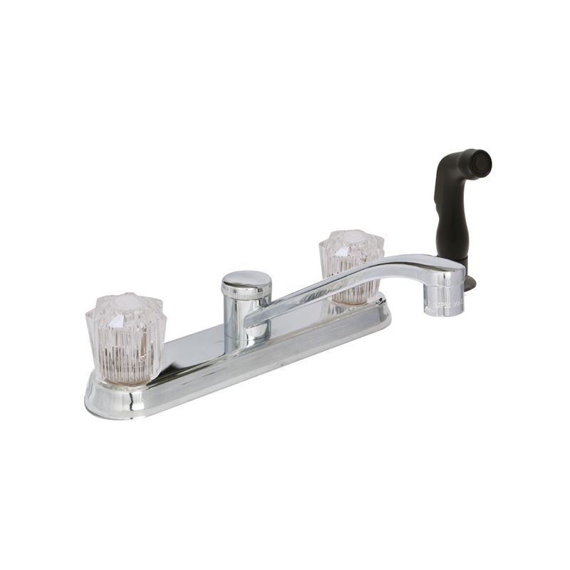 Huntington Brass Reliaflo Polished Chrome Kitchen Faucet With Side Sprayer (K2310001-B)
