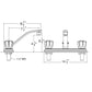 Huntington Brass Reliaflo Polished Chrome Kitchen Faucet Without Side Sprayer (K2210001)