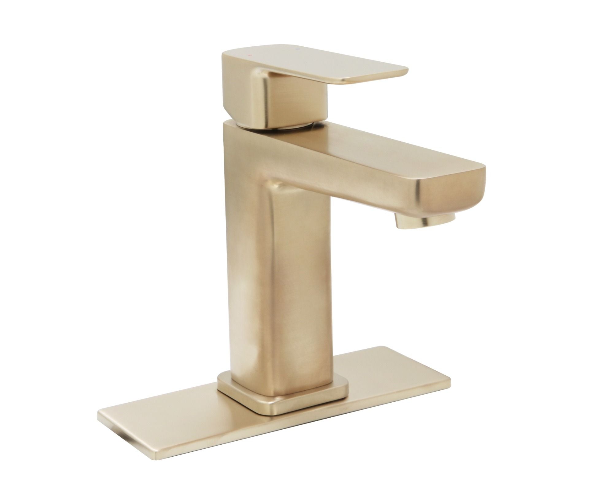 Huntington Brass Sevaun PVD Satin Brass Single Control Lavatory Faucet