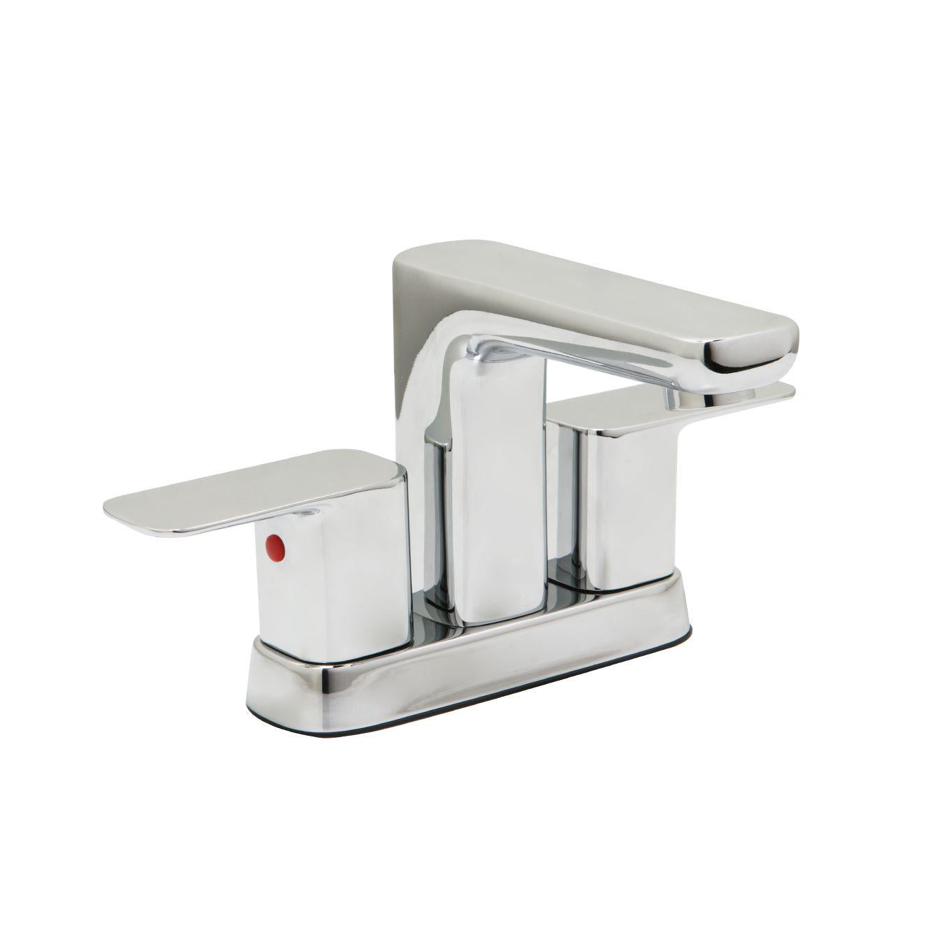 Huntington Brass Sevaun Polished Chrome Center Set Lavatory Faucet