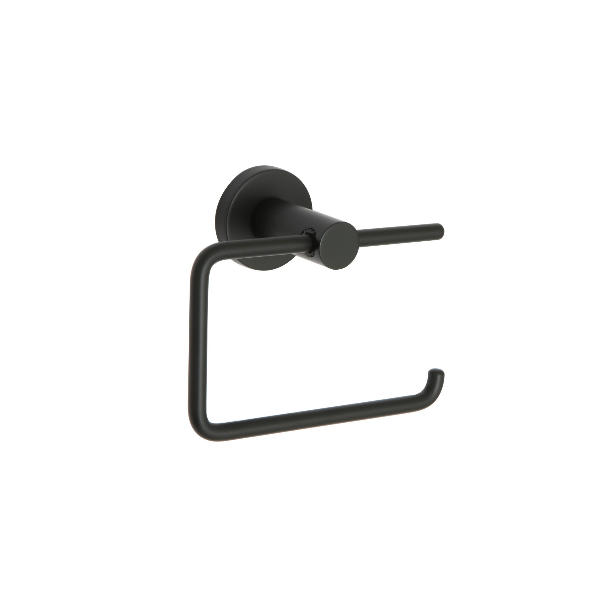 Huntington Brass Tazio Matte Black Toilet Paper Holder