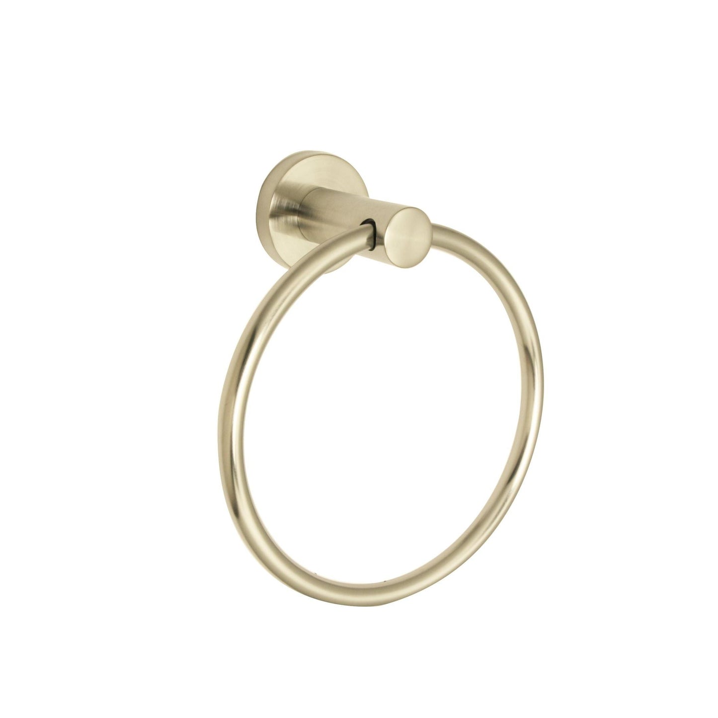 Huntington Brass Tazio PVD Satin Brass Towel Ring
