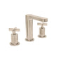 Huntington Brass Tazio PVD Satin Nickel Widespread Lavatory Faucet