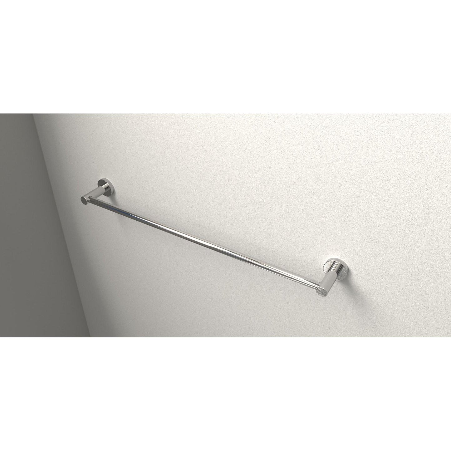 Huntington Brass Tazio Polished Chrome Towel Bar