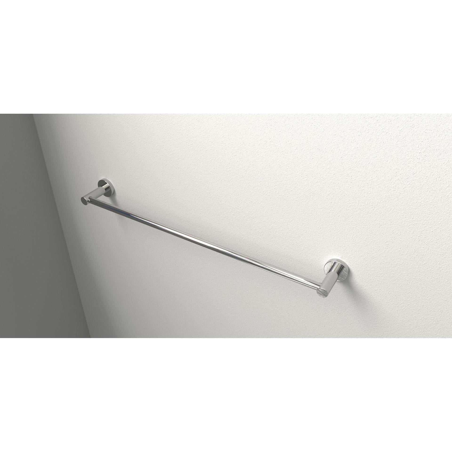 Huntington Brass Tazio Polished Chrome Towel Bar