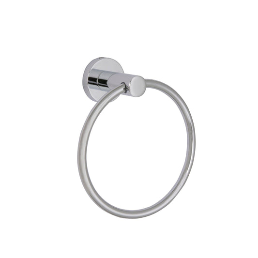 Huntington Brass Tazio Polished Chrome Towel Ring