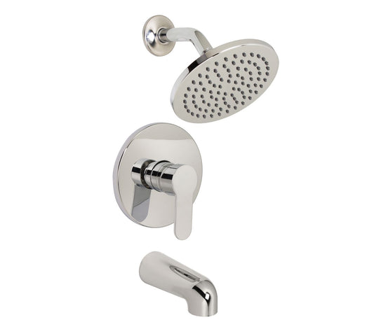 Huntington Brass Tazio Polished Chrome Tub and Shower Trim Kit