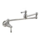 Huntington Brass Traditional Style Polished Chrome Wall Mounted Pot Filler