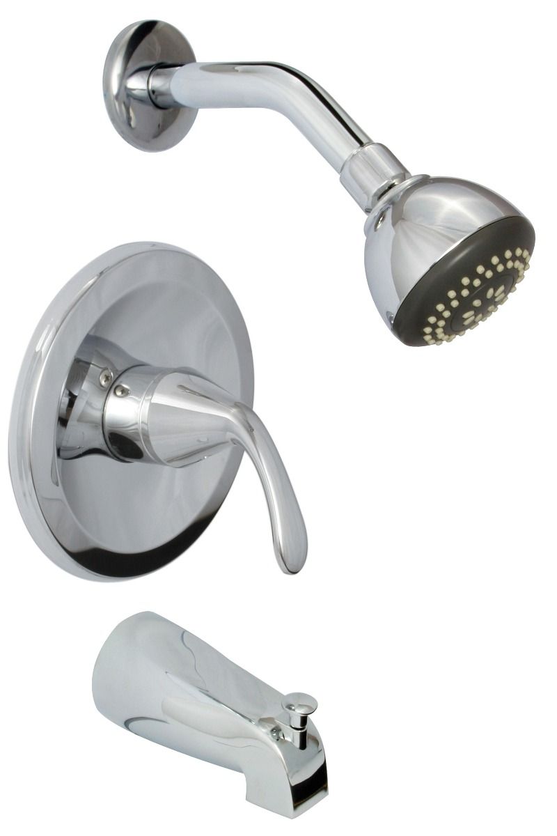 Huntington Brass Trend Polished Chrome Tub and Shower Package