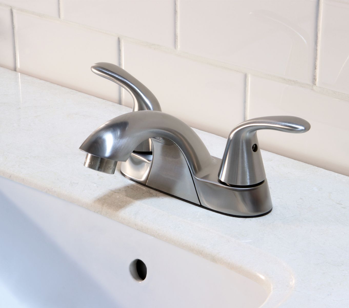 Huntington Brass Trend Satin Nickel Center Set Faucet (W4320029-2)