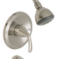 Huntington Brass Trend Satin Nickel Tub and Shower Package