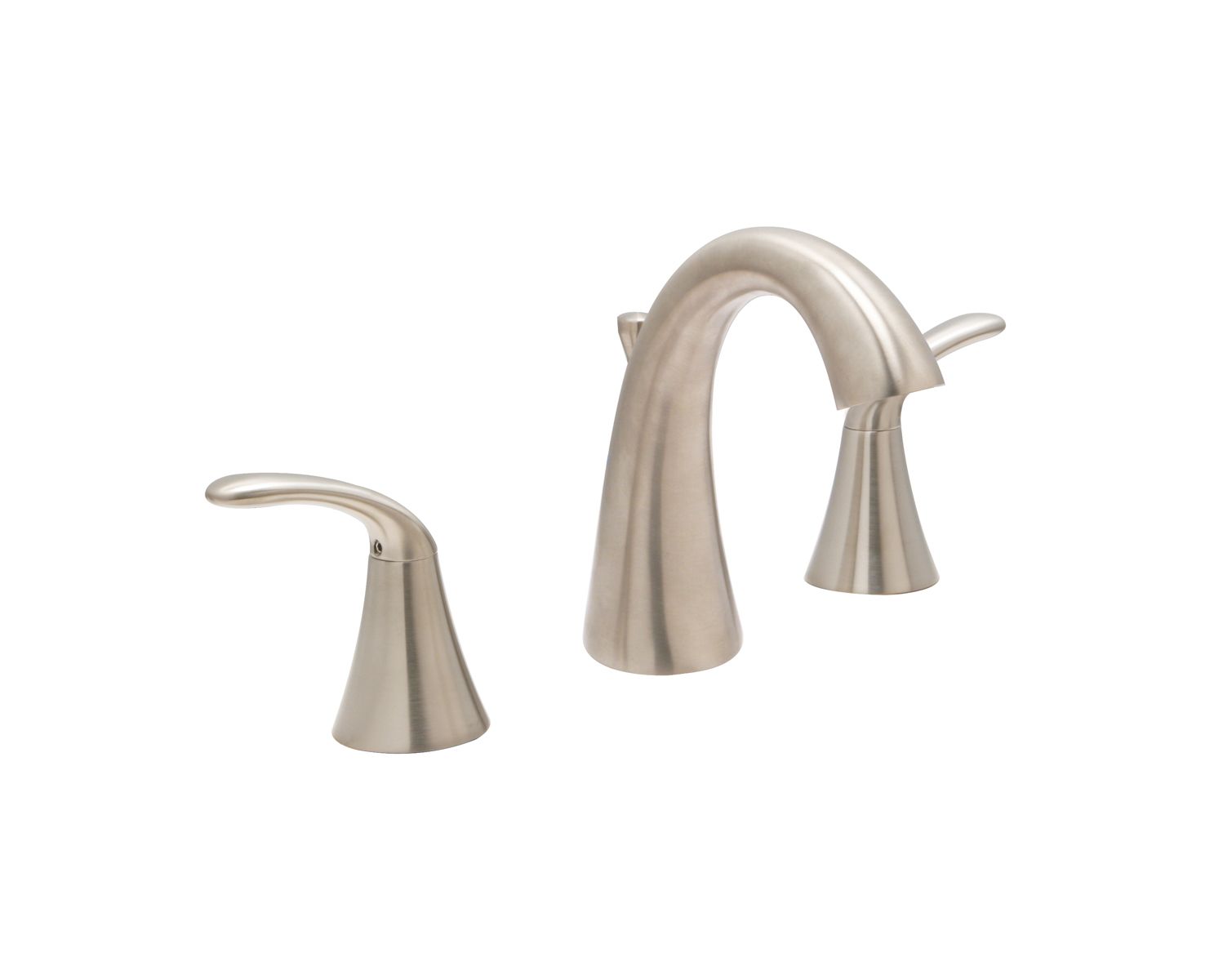 Huntington Brass Trend Satin Nickel Widespread Lavatory Faucet