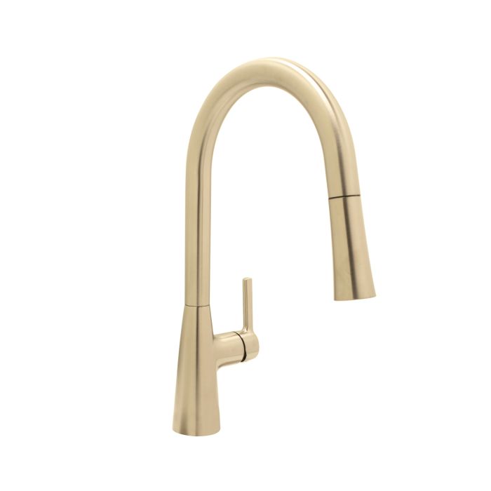 Huntington Brass Vezzo PVD Satin Brass Pull-Down Kitchen Faucet