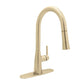 Huntington Brass Vezzo PVD Satin Brass Pull-Down Kitchen Faucet