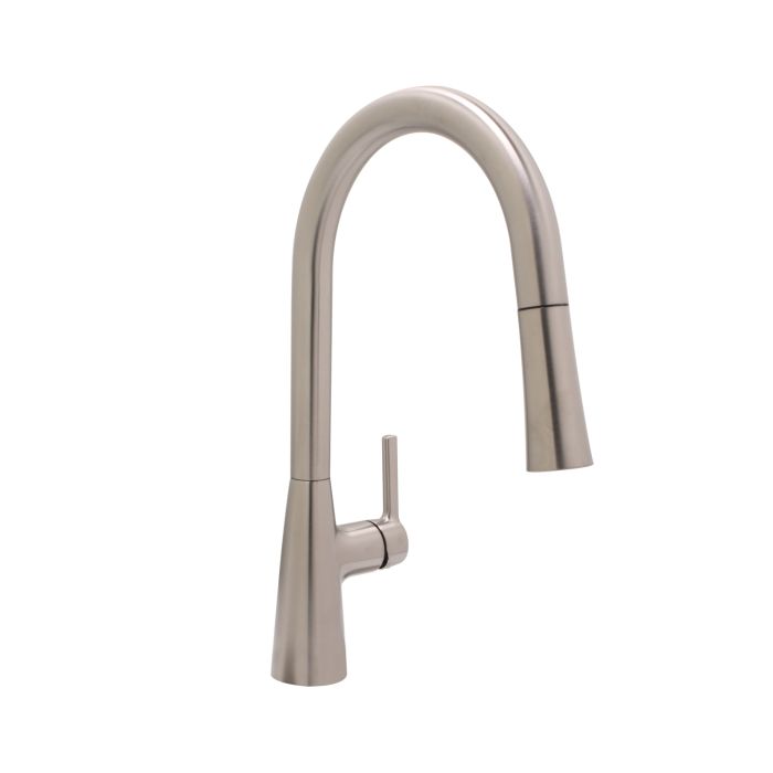 Huntington Brass Vezzo PVD Satin Nickel Pull-Down Kitchen Faucet