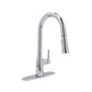 Huntington Brass Vezzo Polished Chrome Pull-Down Kitchen Faucet
