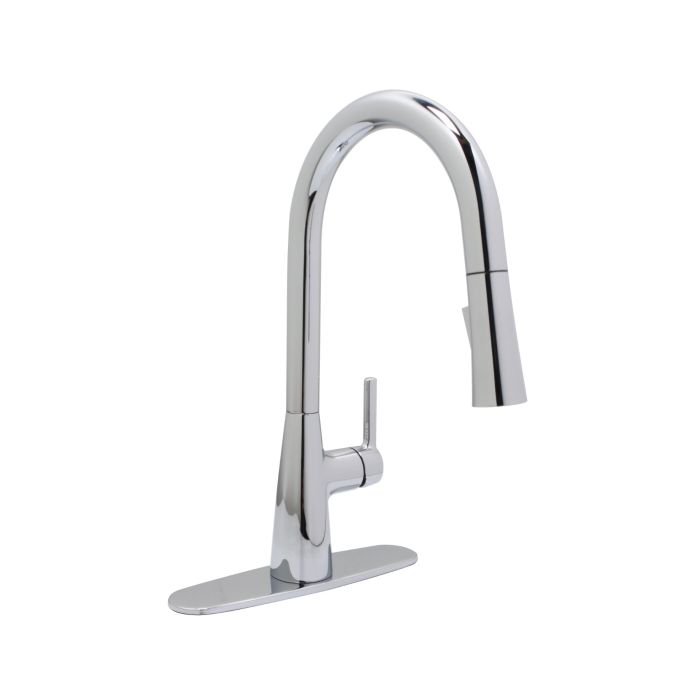 Huntington Brass Vezzo Polished Chrome Pull-Down Kitchen Faucet