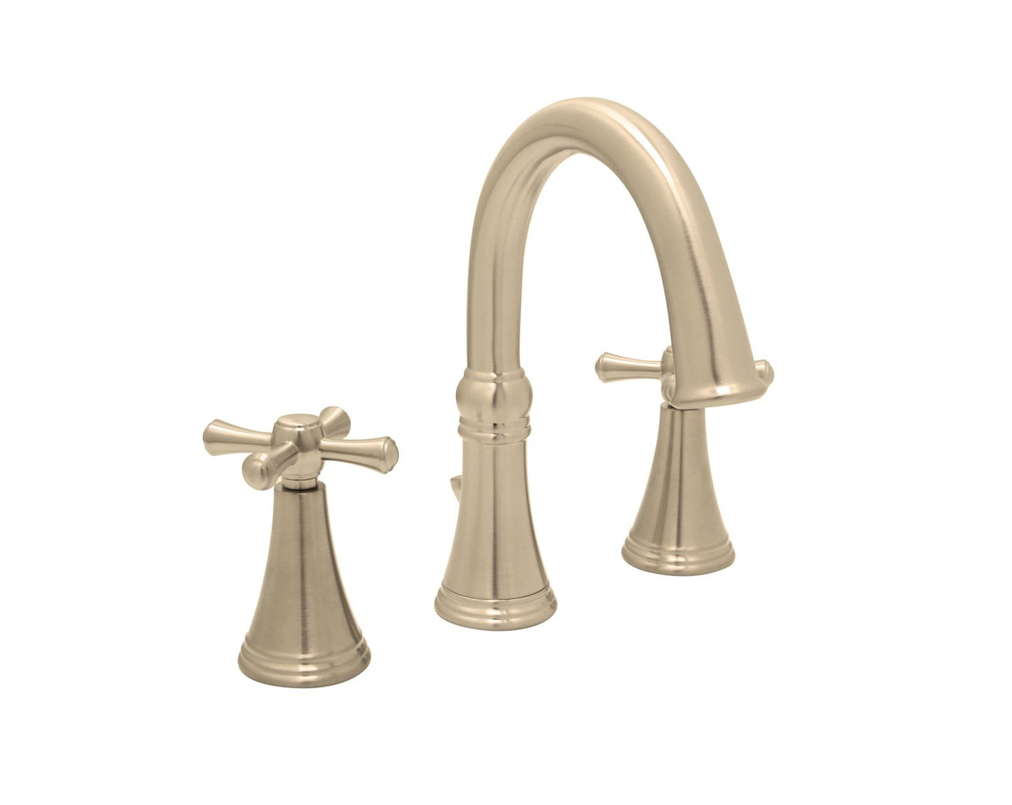 Huntington Brass Woodbury PVD Satin Brass Widespread Lavatory Faucet