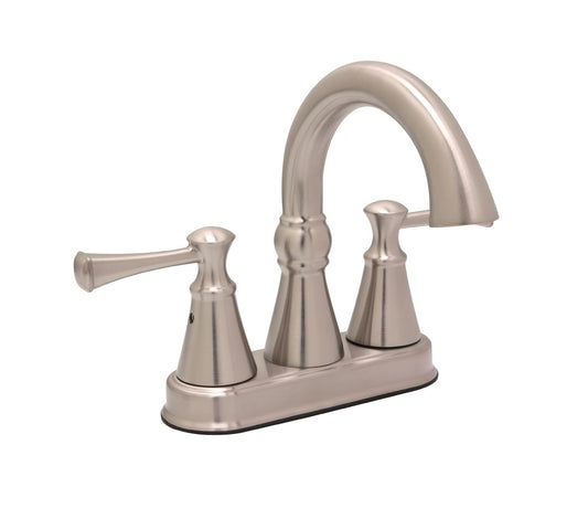 Huntington Brass Woodbury PVD Satin Nickel Center Set Faucet