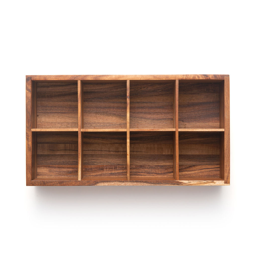 Ironwood Gourmet 14" Cornwall Tea Box With Acrylic Lid - (9 Pieces)