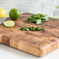 Ironwood Gourmet 14" Square Acacia Wood End Grain Chef's Board - (5 Pieces)