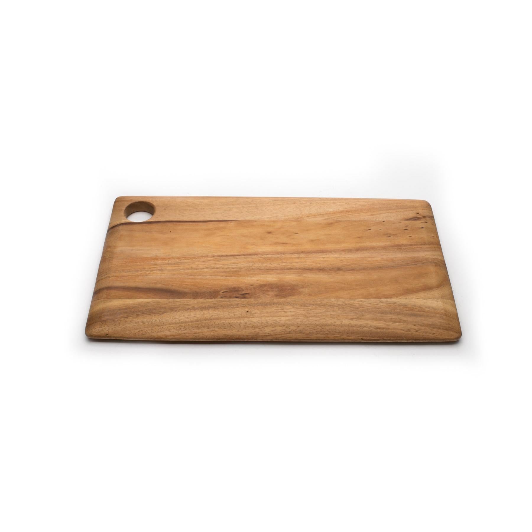 Ironwood Gourmet 18" Acacia Wood Rectangular Everyday Cutting Board - (9 Pieces)