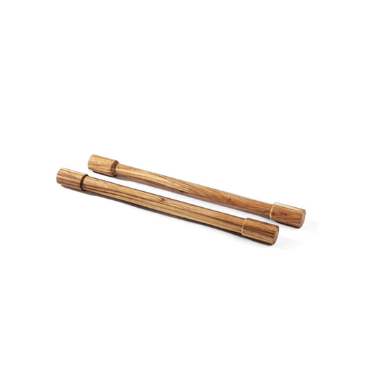 Ironwood Gourmet Acacia Dark Wood Fixed Width Rolling Pins (Set of 2) - (10 Sets)