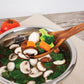 Ironwood Gourmet Acacia Wood 12" Slotted Spoon Utensil for Cooking and Serving - (45 Pieces)