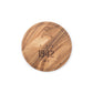 Ironwood Gourmet Acacia Wood 1942 Wine Barrel Engraving Circle Serving Board - (15 Pieces)